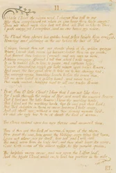 Oh pequeña Nube..., lámina 5 de El Libro de Thel, 1789